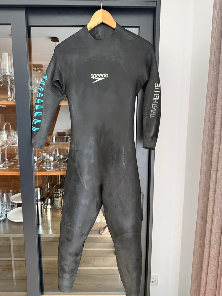 Wetsuit triathlon speedo elite maat L, Maat 52/54 (L), Zwart, Overige typen, Ophalen of Verzenden