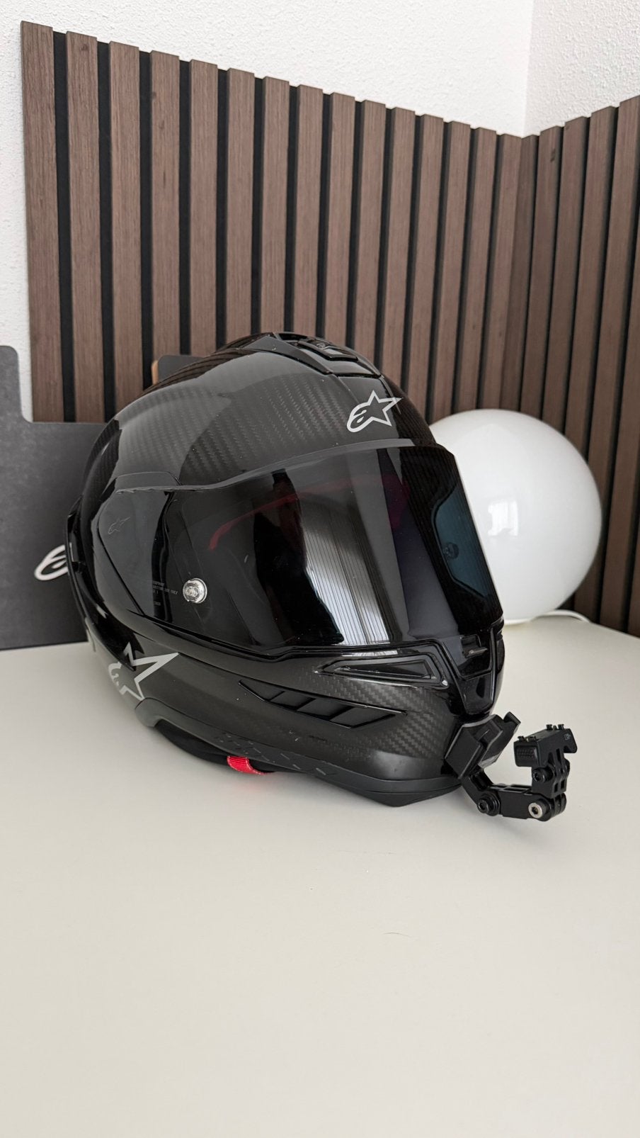 Alpinestars Supertech R10 XL + Cardo, XL, Integraalhelm, Tweedehands, Ophalen
