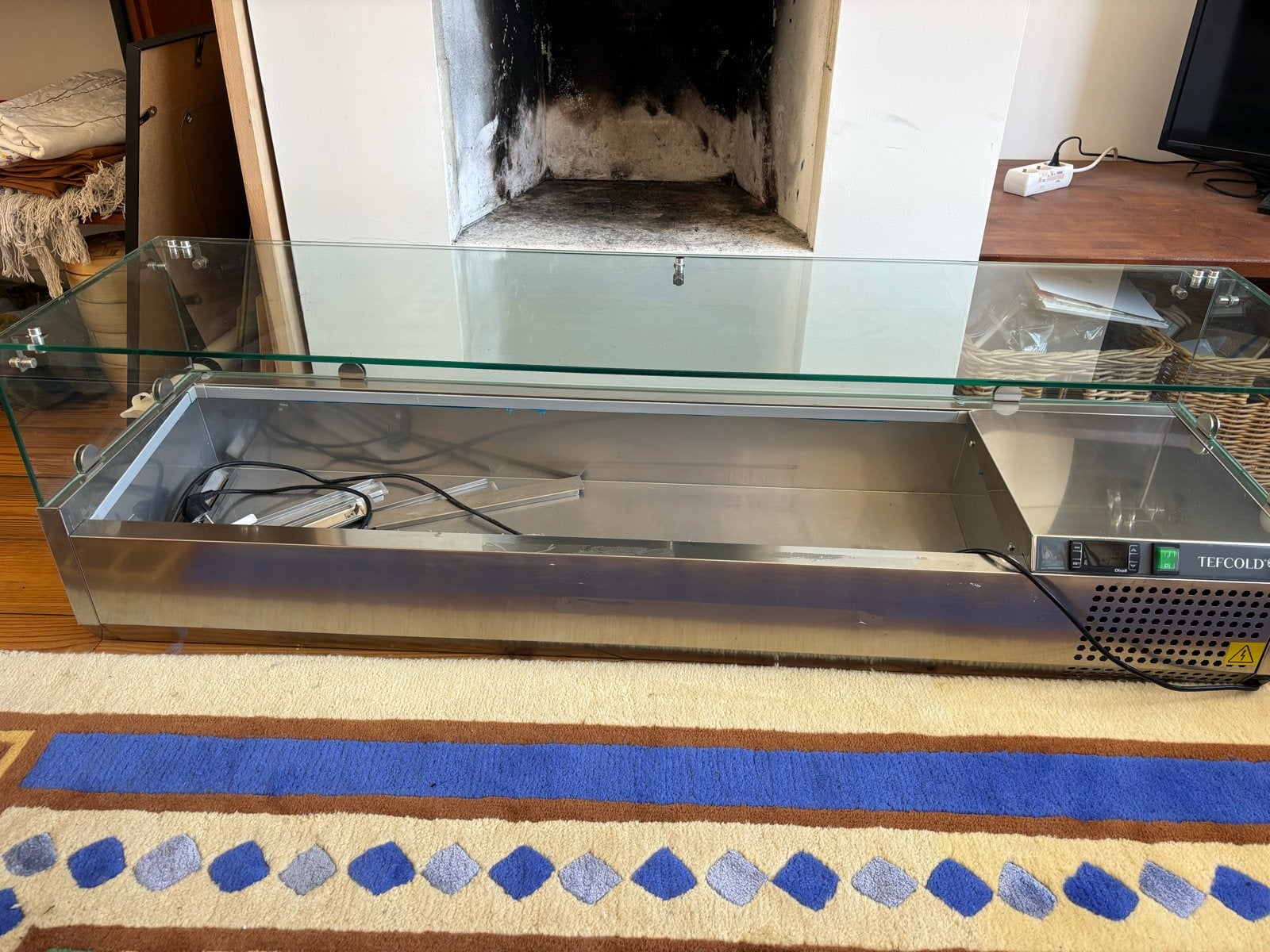 Tefcold VK38-150 gekoelde vitrine / saladette / saladiere, Minder dan 85 cm, 60 cm of meer, Ophalen of Verzenden, Minder dan 75 liter