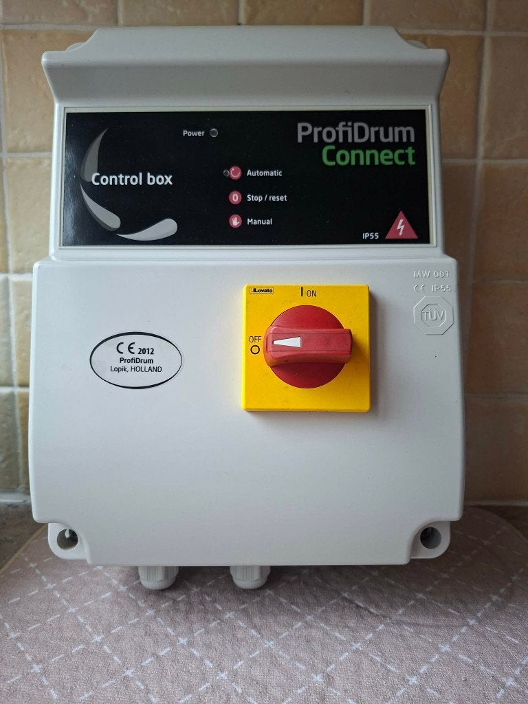controlbox profidrum, Ophalen, Zo goed als nieuw, Vijverfilter