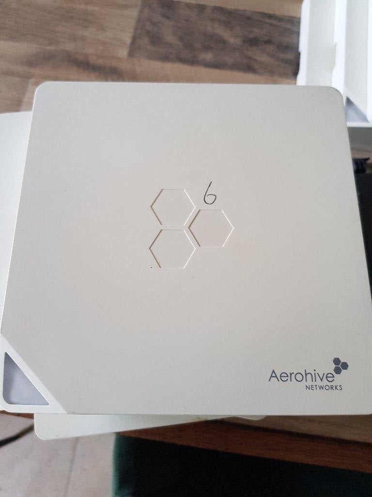 Partij Aerohive HiveAP 121 Access Points + Montagebeugels, Ophalen of Verzenden, Gebruikt