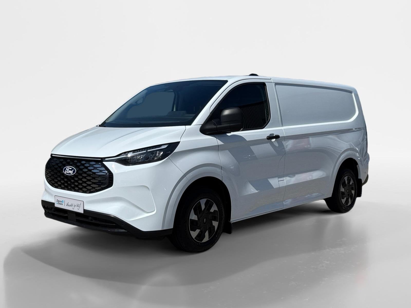 Ford E-Transit Custom 320 L1H1 Trend 71 kWh | Uit Voorraad L, Automaat, Gebruikt, Zwart, 71 kWh