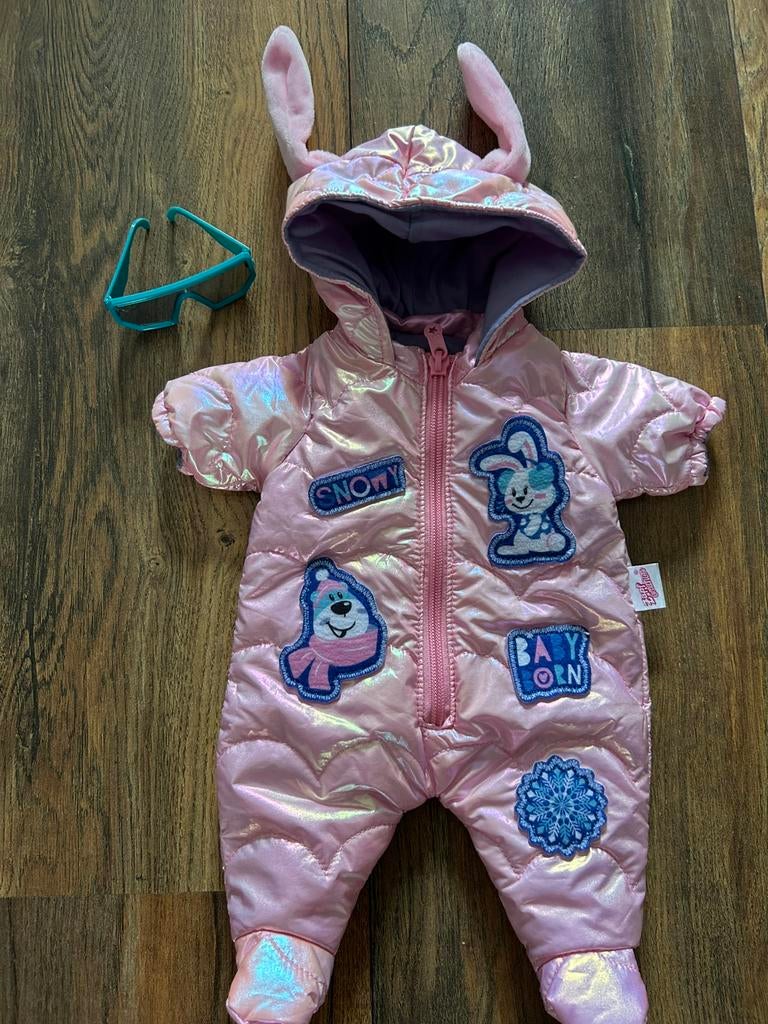Baby born ski pak, Ophalen of Verzenden, Zo goed als nieuw, Babypop