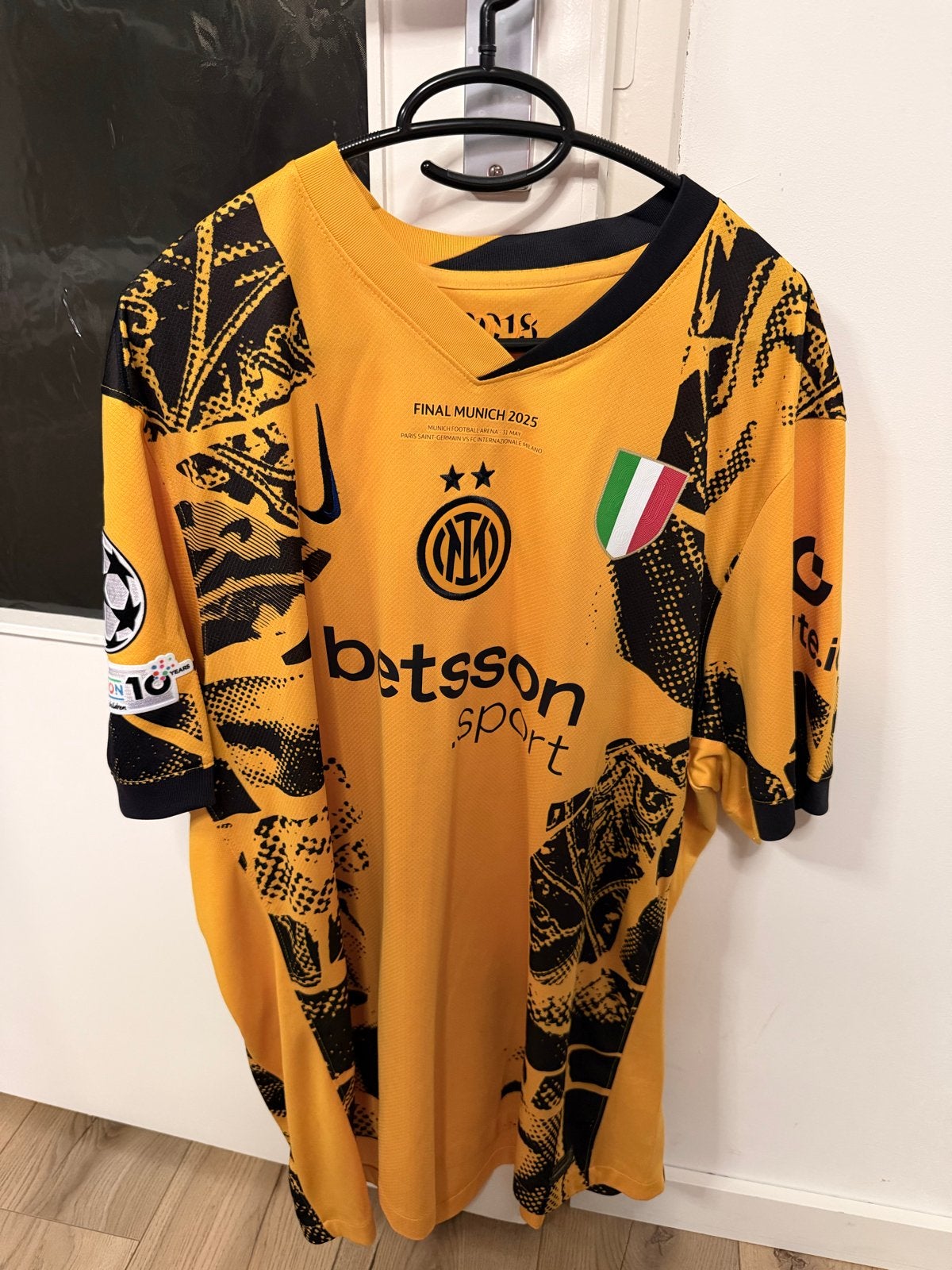 Inter Milan 3e shirt 24/25 CL XXL, Groter dan maat XL, Ophalen of Verzenden, Zo goed als nieuw, Shirt
