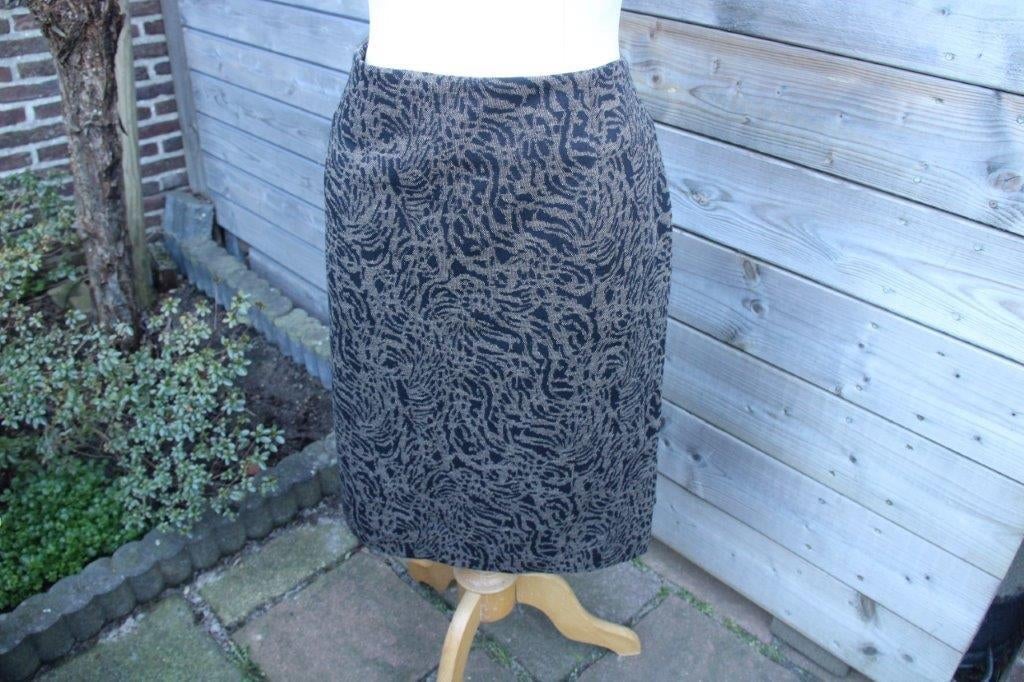 Rok bruin/ zwart Purdey Sey Studio mt 44 Vaste prijs, Kleding | Dames, Rokken, Sey Studio, Zwart, Maat 42/44 (L), Ophalen of Verzenden