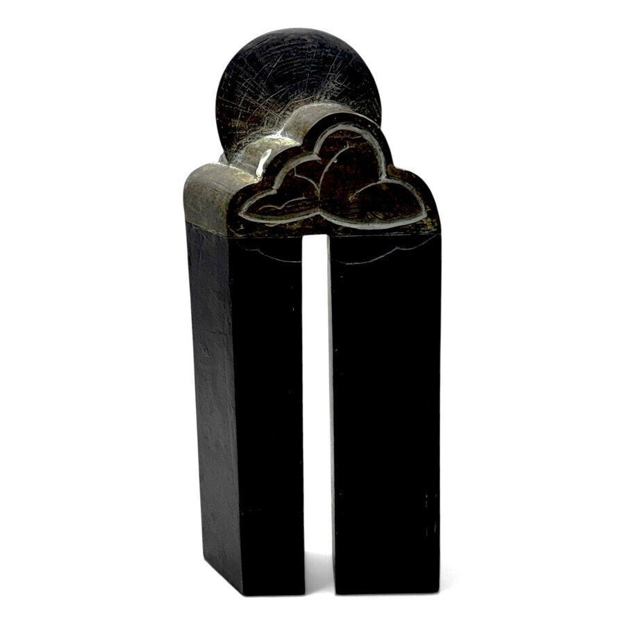 Guus Hellegers (1937-2019) - Bronzen sculptuur, poort, Antiek en Kunst, Ophalen of Verzenden, Brons