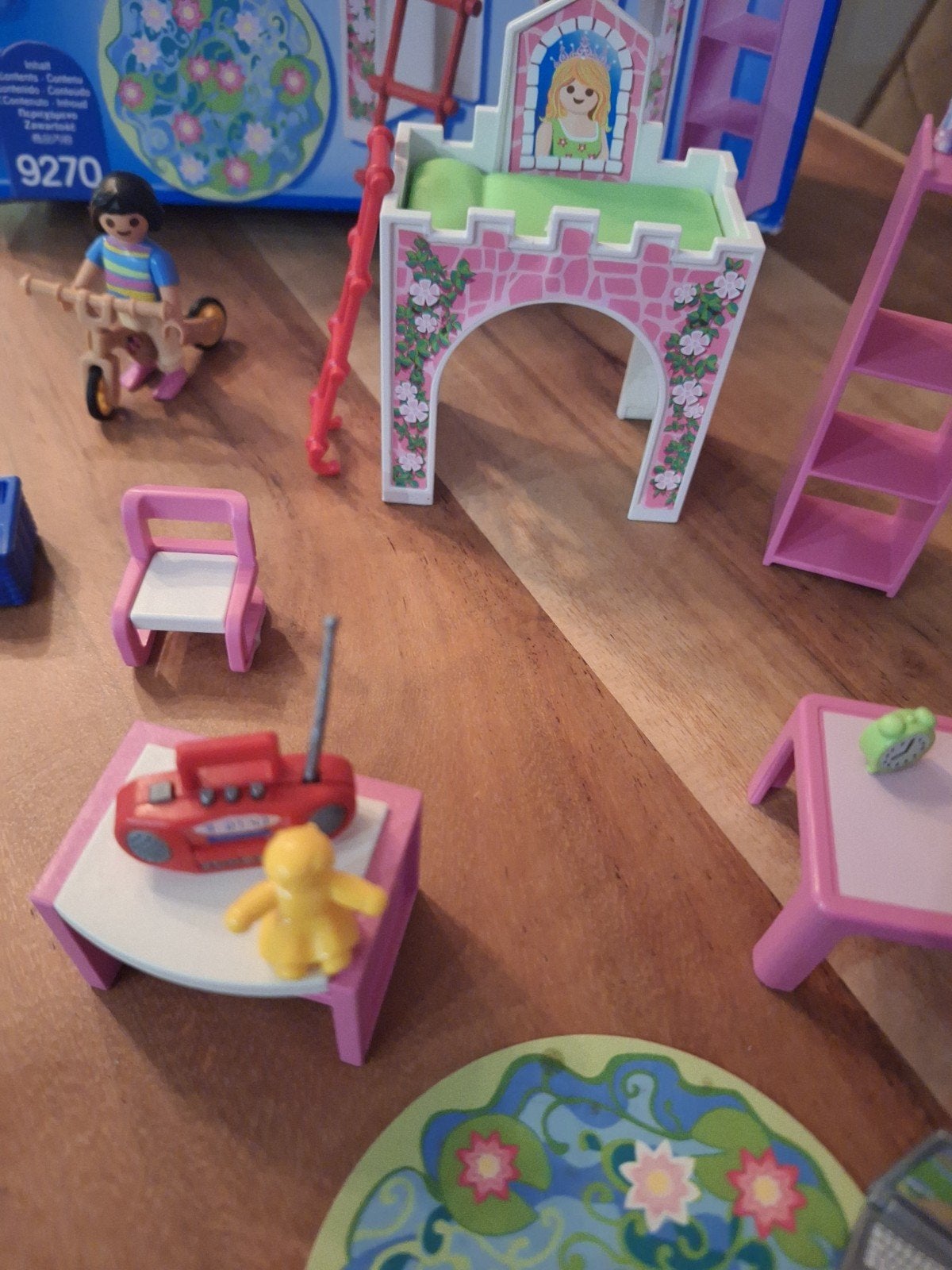 Playmobil set kinder slaapkamer met stapelbed 9270, Ophalen of Verzenden, Zo goed als nieuw, Los playmobil