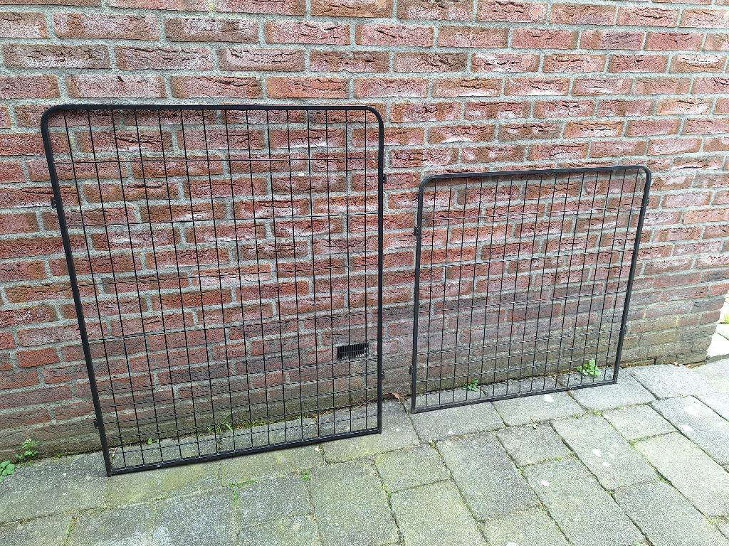 Renpanelen, puppyren, konijnenren in totaal 21x + poorten, Ophalen, Gebruikt, 90 cm of meer, Konijn