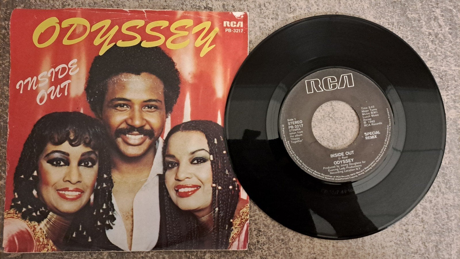 odyssey  - inside out, Gebruikt, 7 inch, Pop, Fotohoes