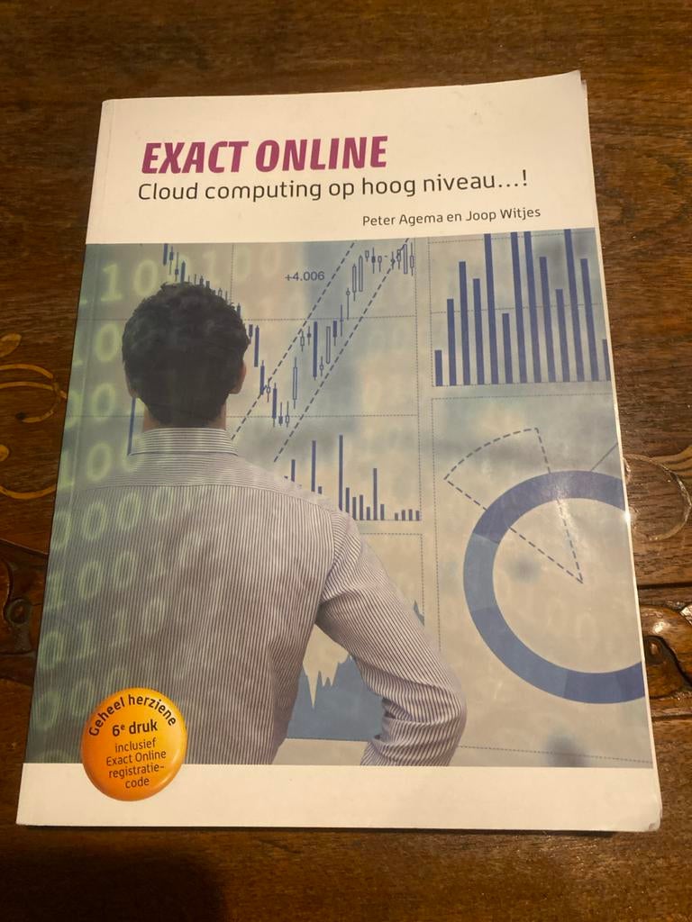 Exact Online: Cloud computing op hoog niveau...!, Ophalen of Verzenden, Zo goed als nieuw, Software