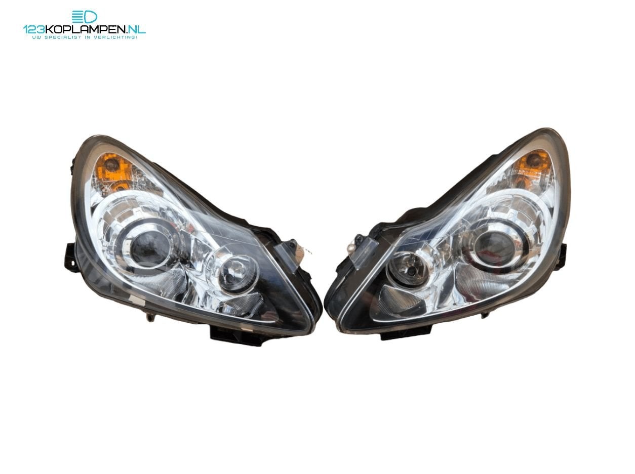 Opel Corsa D Xenon koplamp links rechts, Gebruikt, -, -, Opel