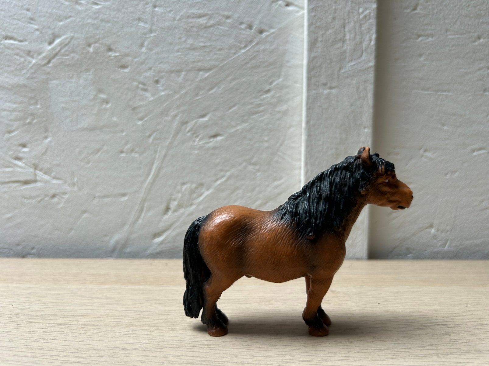 Schleich oude shetlander 2, Verzamelen, Dierenverzamelingen, Ophalen of Verzenden, Zo goed als nieuw, Paard, Beeldje of Figuurtje