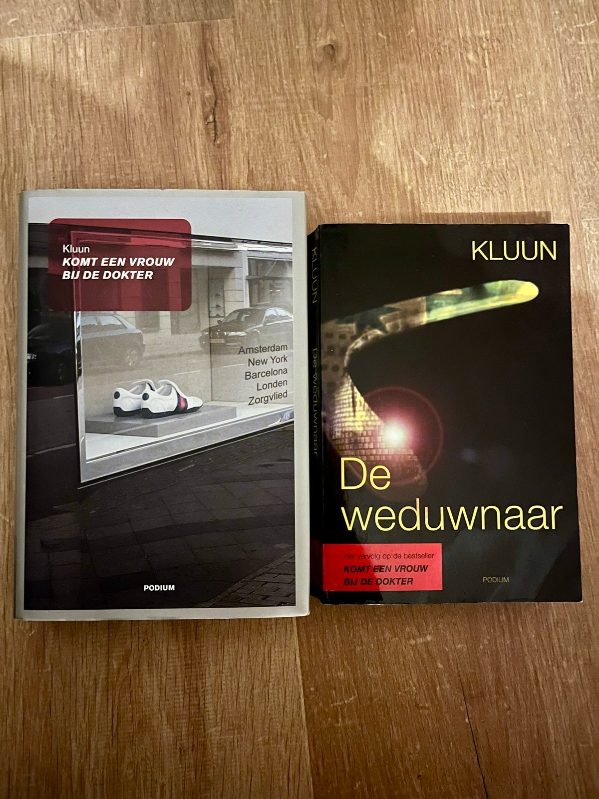 Kluun boeken: Komt een vrouw bij de dokter & De weduwnaar, Ophalen of Verzenden, Gelezen