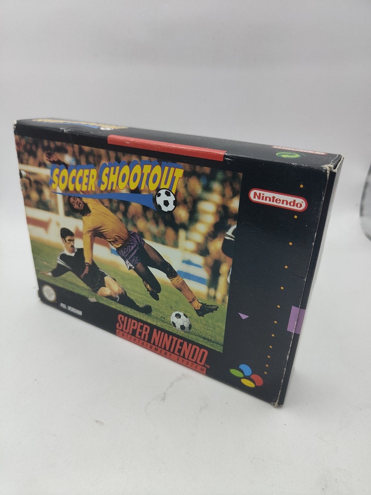 Soccer Shootout SNES, Nintendo, Gebruikt, 2 spelers, Eén computer