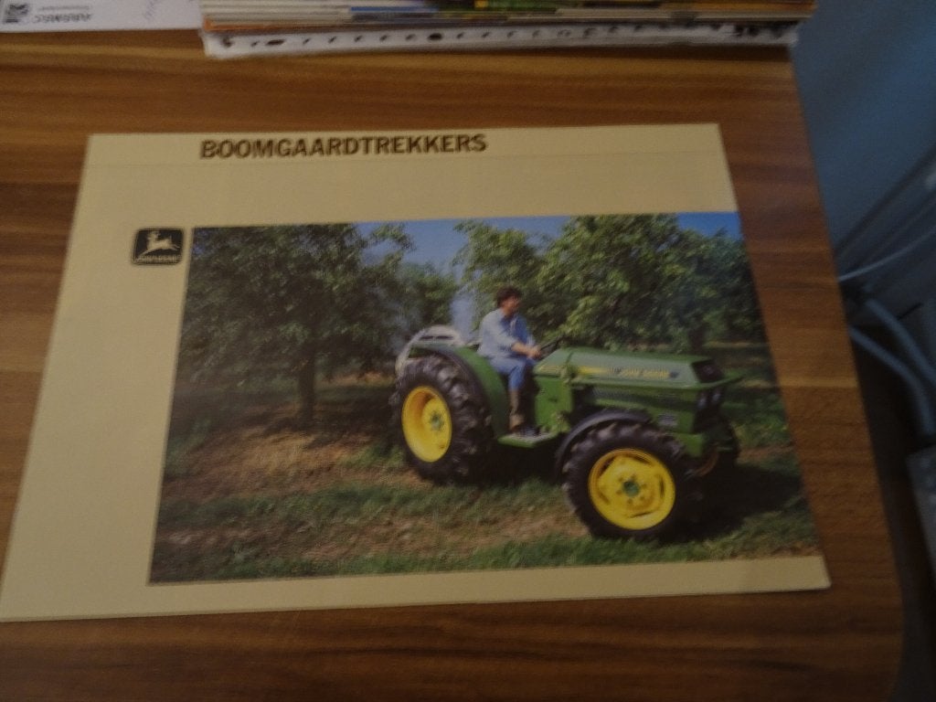 John deere Boomgaardtrekkers follder, Ophalen, Nieuw, Folder