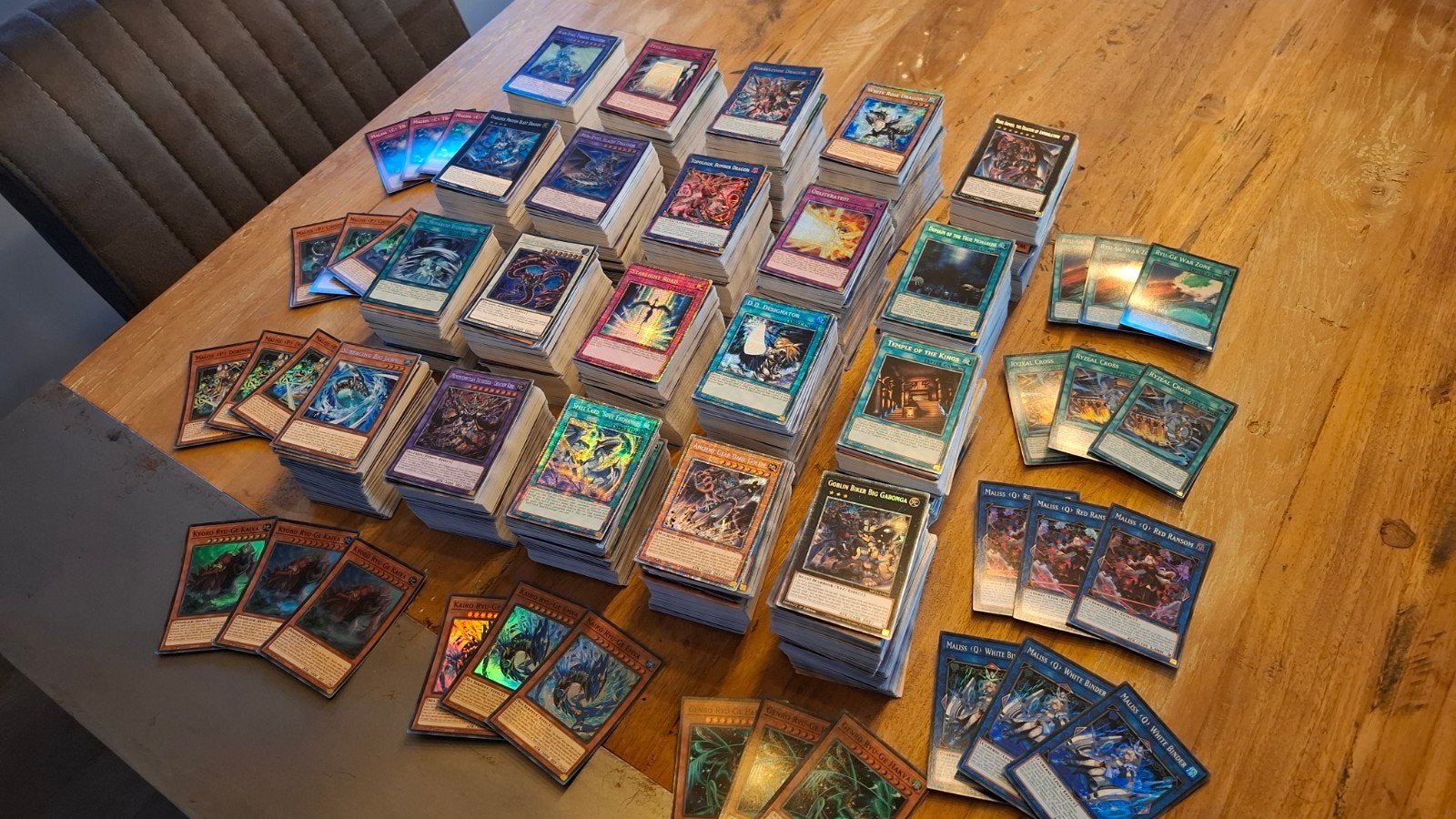 Grote hoeveelheid Yugioh kaarten, Ophalen of Verzenden, Meerdere kaarten
