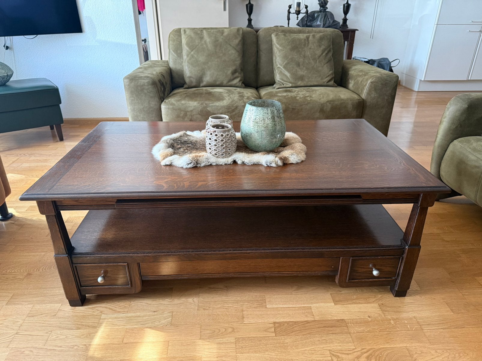salontafel te koop, Ophalen, Zo goed als nieuw, 100 tot 150 cm