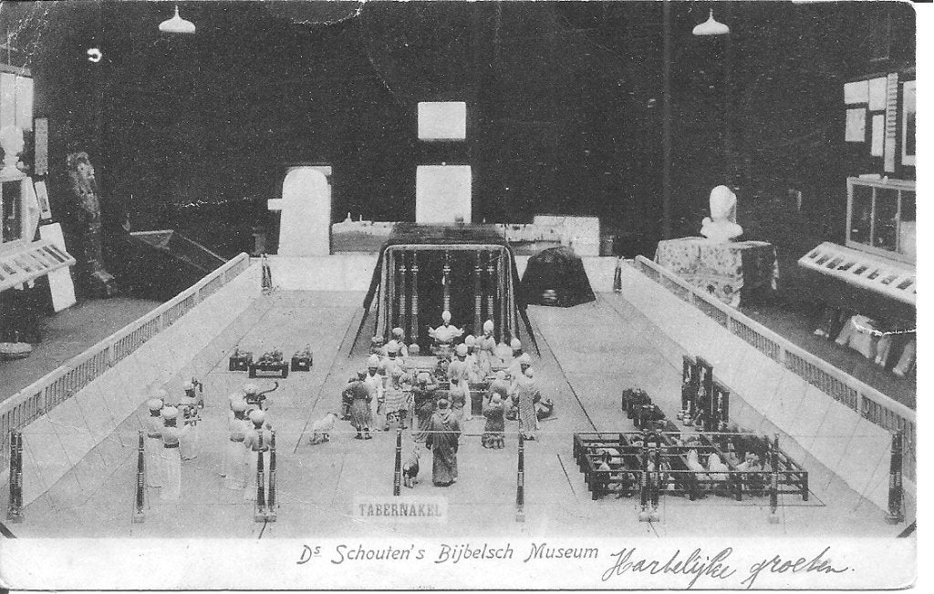 Ansichtkaart: Dr. Schouten's Bijbelsch Museum, Gouda., Verzamelen, Ophalen of Verzenden, Voor 1920, Gelopen, Zuid-Holland