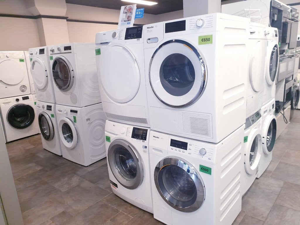 wasmachines ️Gebruikt & Nieuw INC Garantie GRATIS Bezorgt !, Ophalen, 1200 tot 1600 toeren, Minder dan 85 cm, Zo goed als nieuw