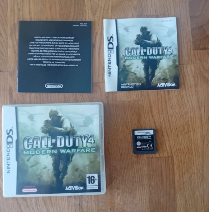 call of duty 4 modern warfare, Spelcomputers en Games, Games | Nintendo DS, Ophalen, Shooter, 1 speler, Zo goed als nieuw