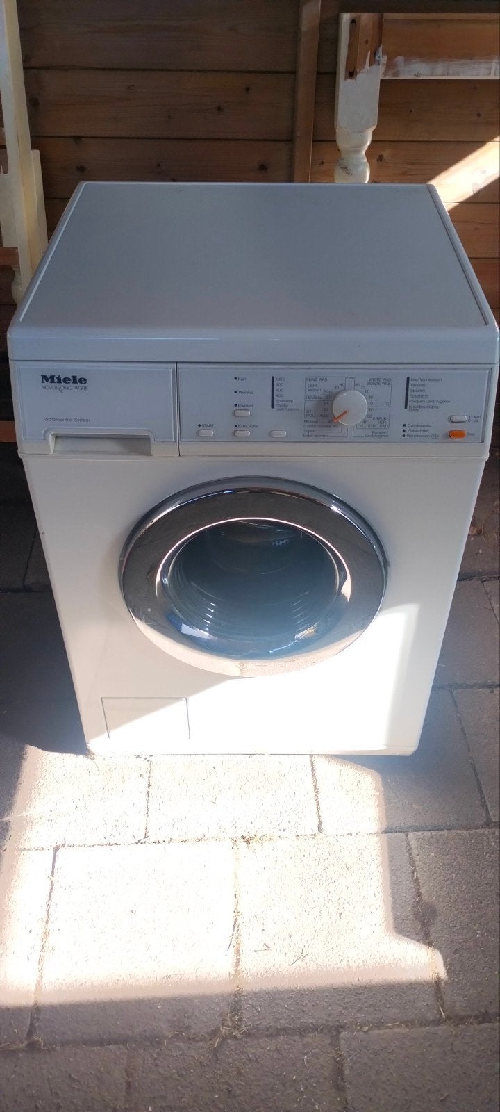 Miele Novotronic W306 Wasmachine - Goed Werkend, Ophalen, Gebruikt, Voorlader, Kort programma
