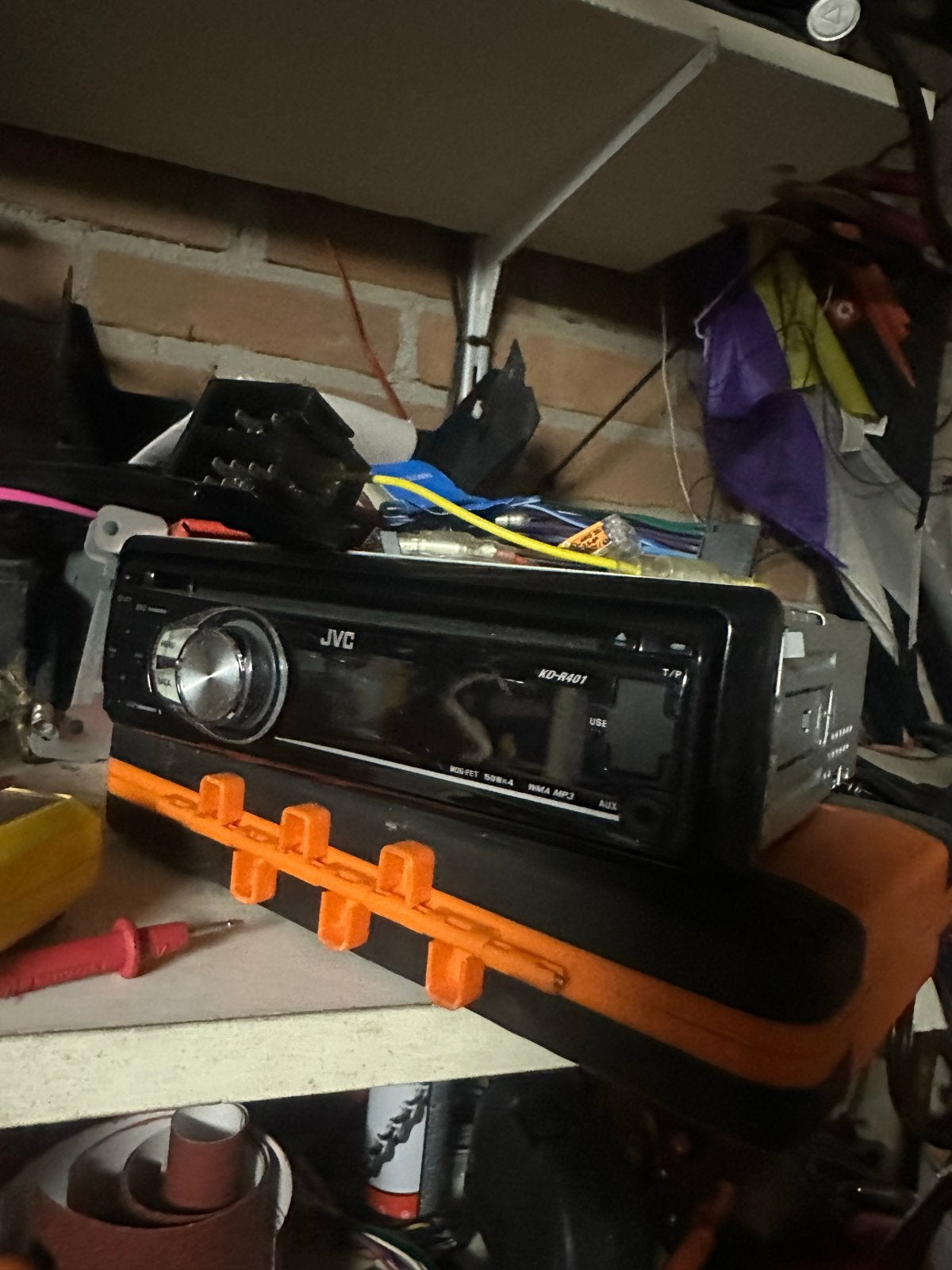 JVC KD-R421 Autoradio met USB en AUX, Ophalen of Verzenden, Gebruikt