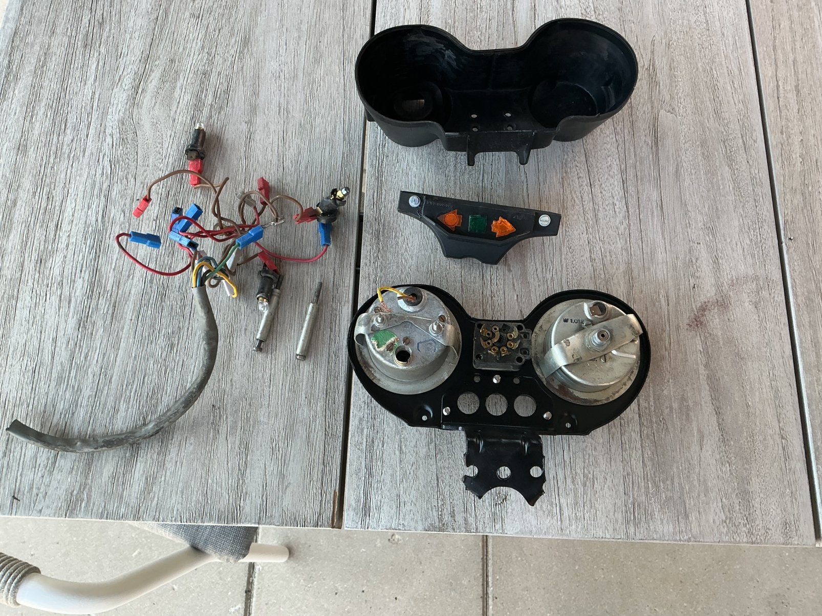 Te koop kreidler cockpitje opknapper toerenteller is stuk., Ophalen of Verzenden, Gebruikt, Overige typen