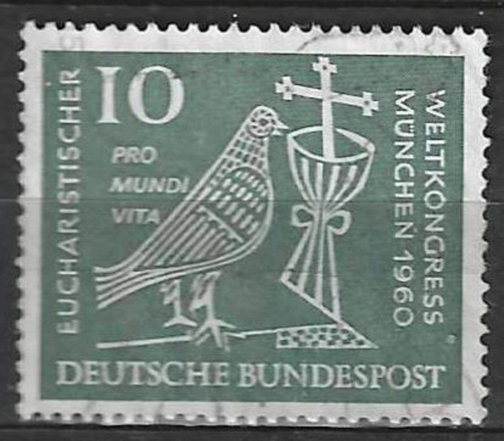 Duitsland Bundespost 1960 - Yvert 203 - Congres (ST), Verzenden, BRD, Gestempeld
