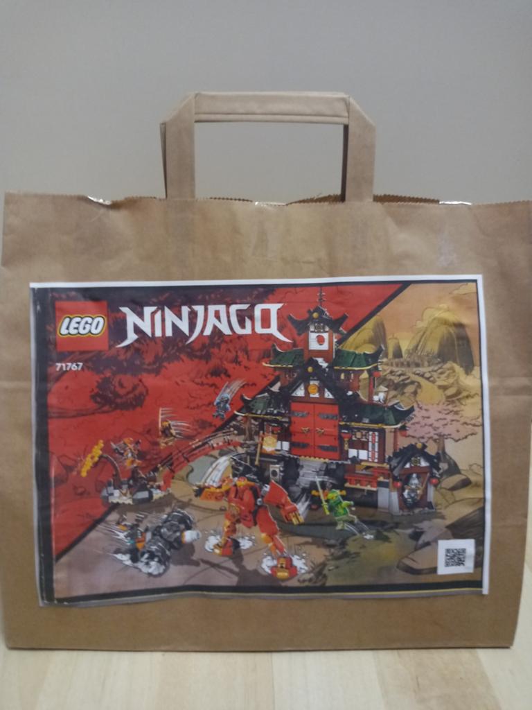 LEGO Ninjago 71767 Draken Tempel Compleet en Stofvrij, Ophalen of Verzenden, Zo goed als nieuw
