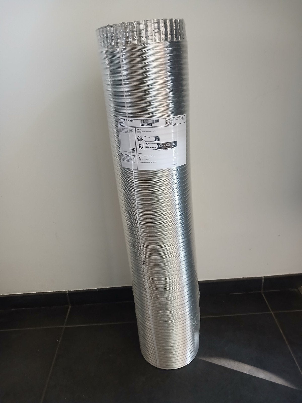 IKEA NYTTIG TUB 150 Ventilatieslang Afzuigkap, Ophalen of Verzenden, Nieuw, Afzuiger