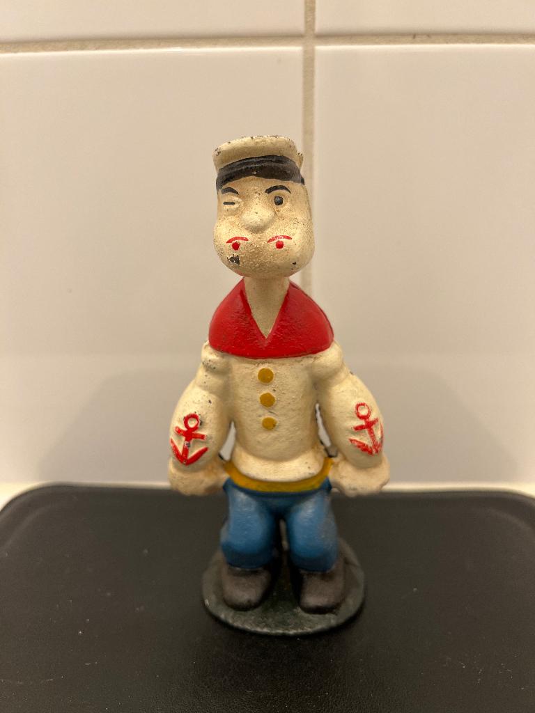 Popeye Piggy Bank Spaarpot, Verzamelen, Stripfiguren, Ophalen of Verzenden, Overige figuren, Gebruikt, Beeldje of Figuurtje