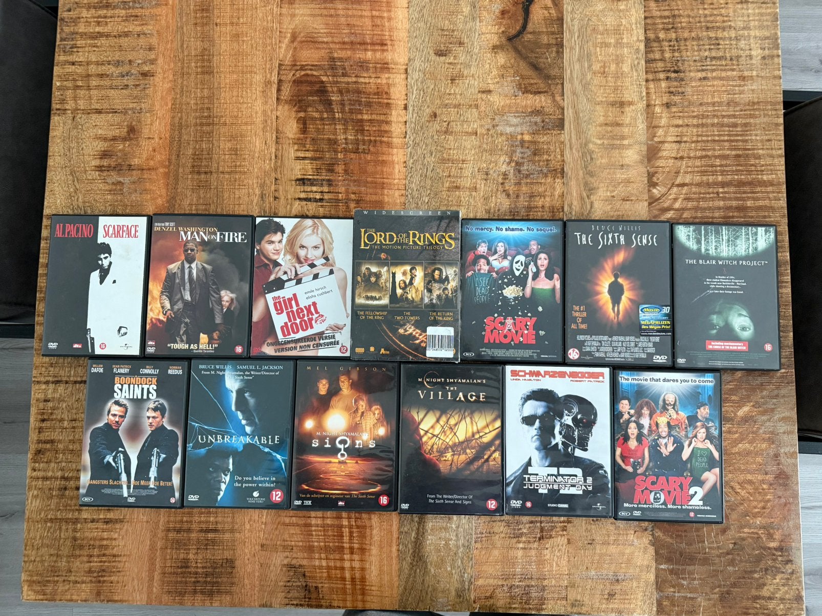 Dvd-collectie met klassiekers en trilogie – LOTR (sealed), Alle leeftijden, Ophalen of Verzenden, Zo goed als nieuw