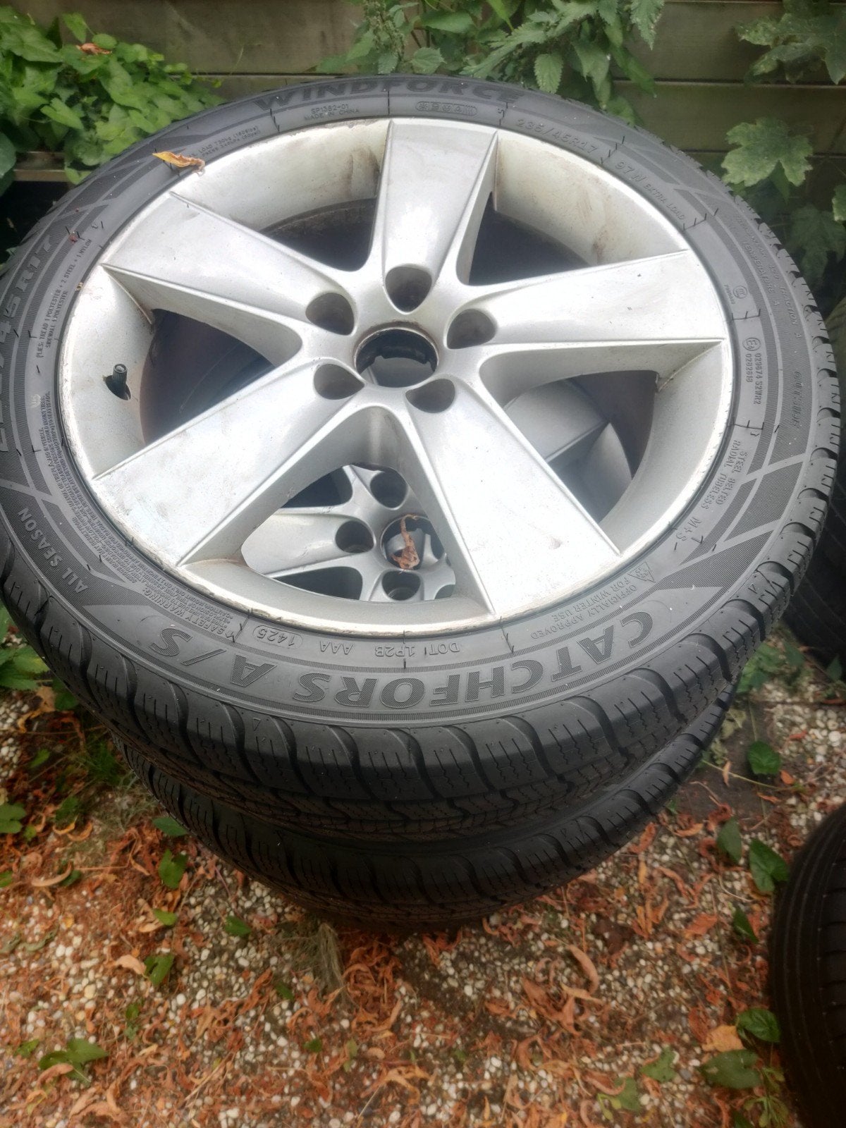 Velgen Saab 9 3 en Volvo v40, Auto-onderdelen, 17 inch, Ophalen of Verzenden, Band(en), Zomerbanden