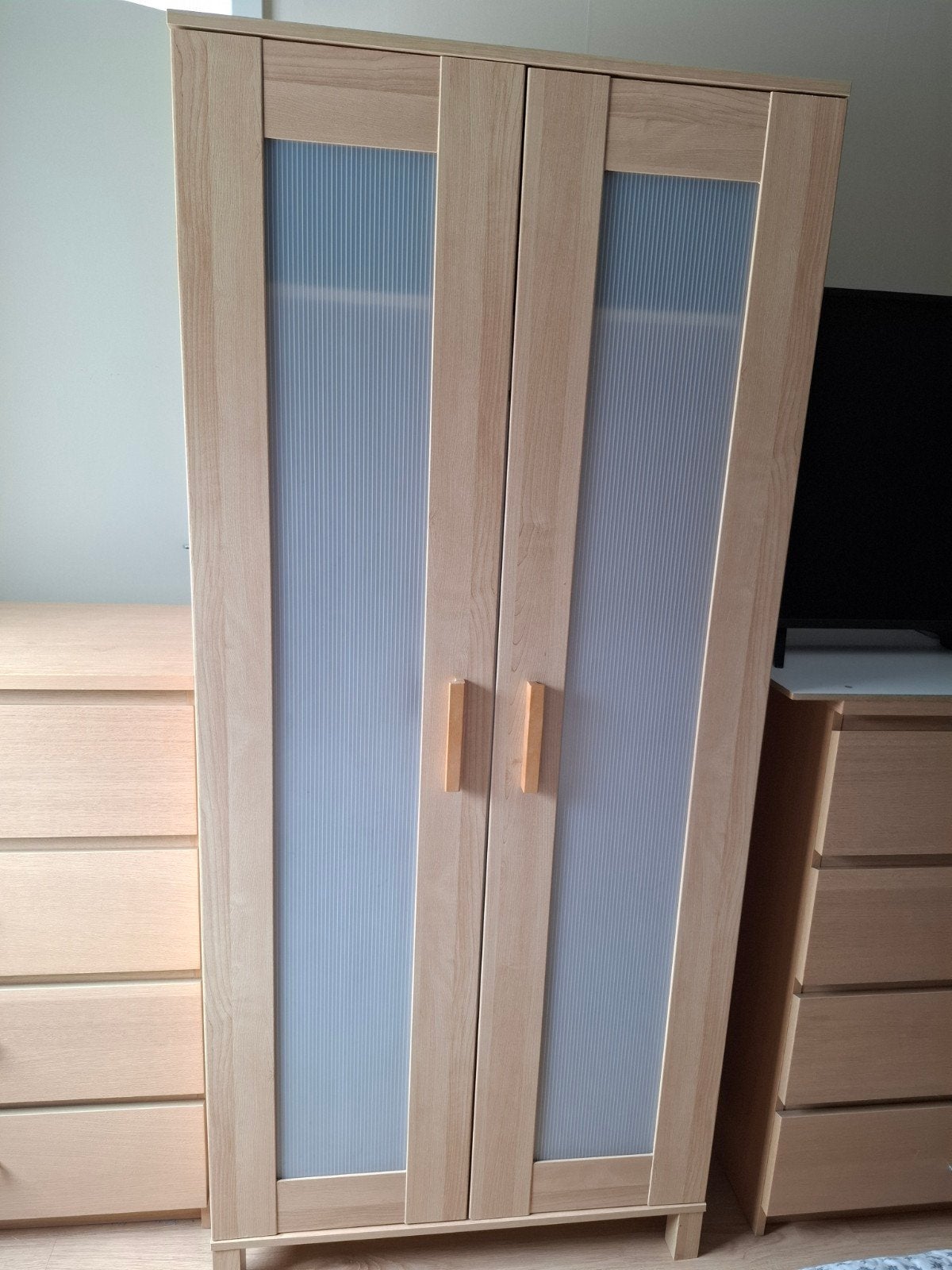 kledingkast eiken  3x verkrijgbaar, Ophalen, 50 tot 100 cm, 150 tot 200 cm, Met deur(en)