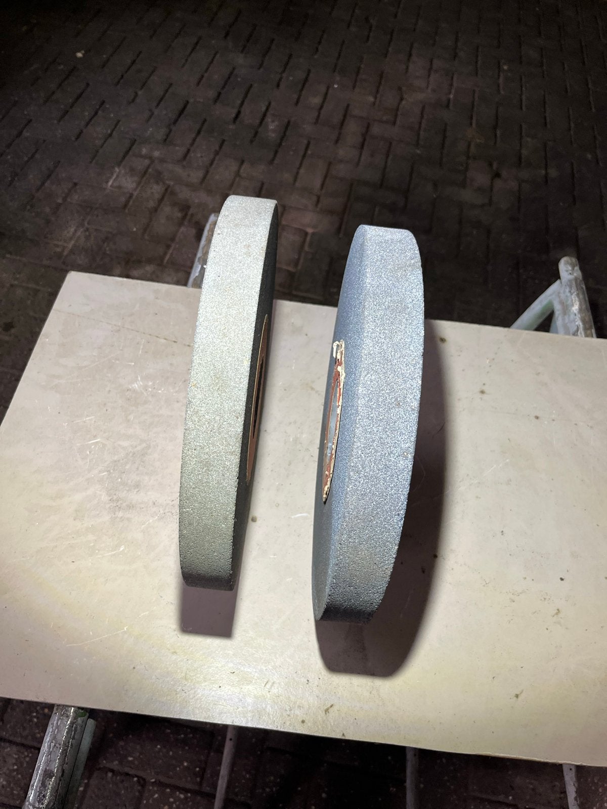 Slijpstenen 35x40x76 Werkbankslijpmachine (2 stuks), Ophalen, Nieuw, Minder dan 700 watt, Werkbankslijpmachine