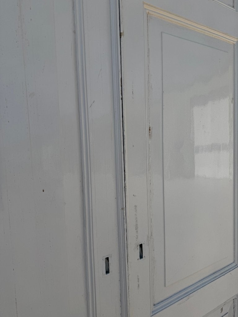 Set antieke schuif / en-suite deuren dicht 285x178cm., Ophalen