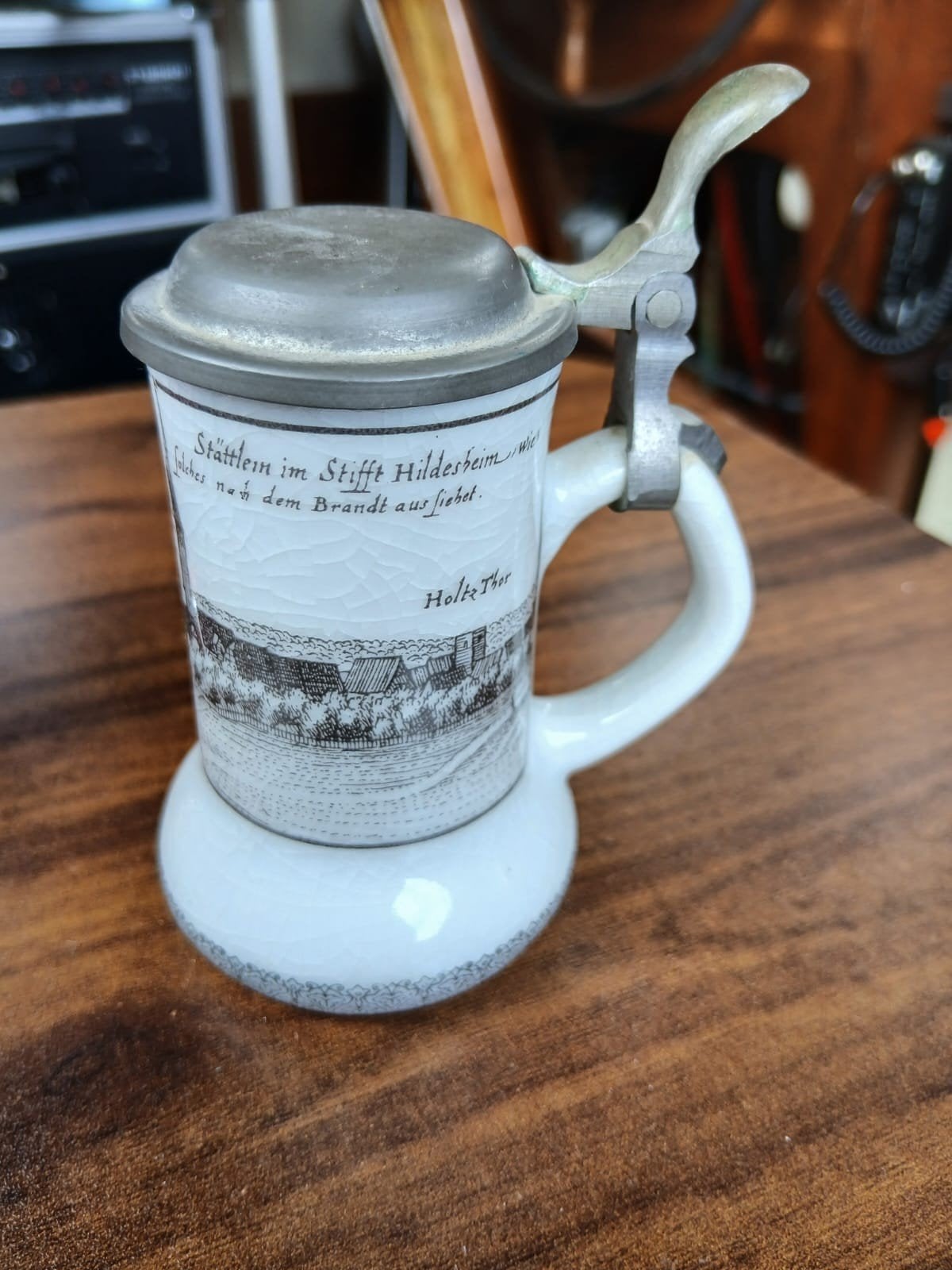 Antieke Bierpul Stättlein im Stift Hildesheim, Ophalen of Verzenden