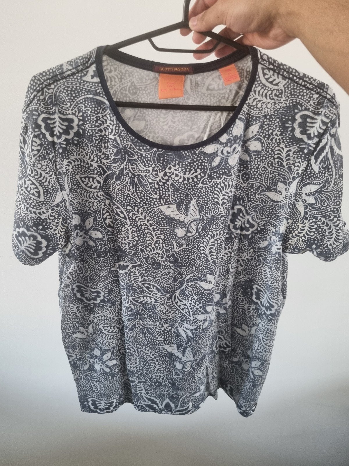 Scotch & Soda Heren T-shirt Maat M, Kleding | Heren, T-shirts, Ophalen, Zo goed als nieuw, Scotch & Soda, Meerkleurig