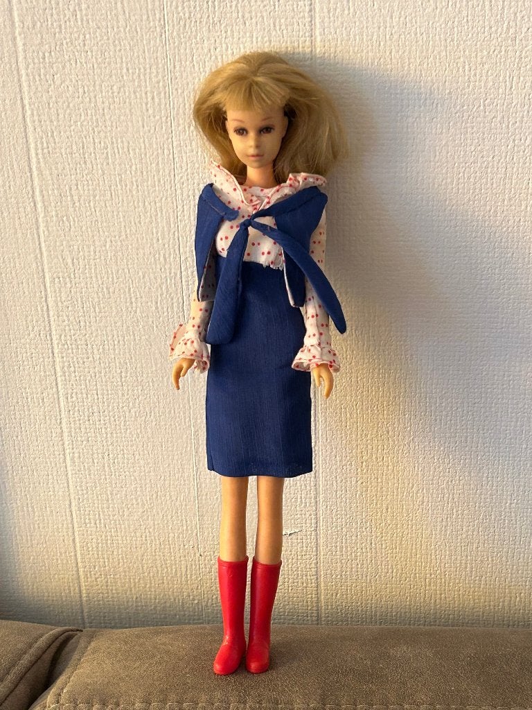 Vintage barbie Francie 1965, Verzamelen, Poppen, Ophalen of Verzenden, Gebruikt, Fashion Doll