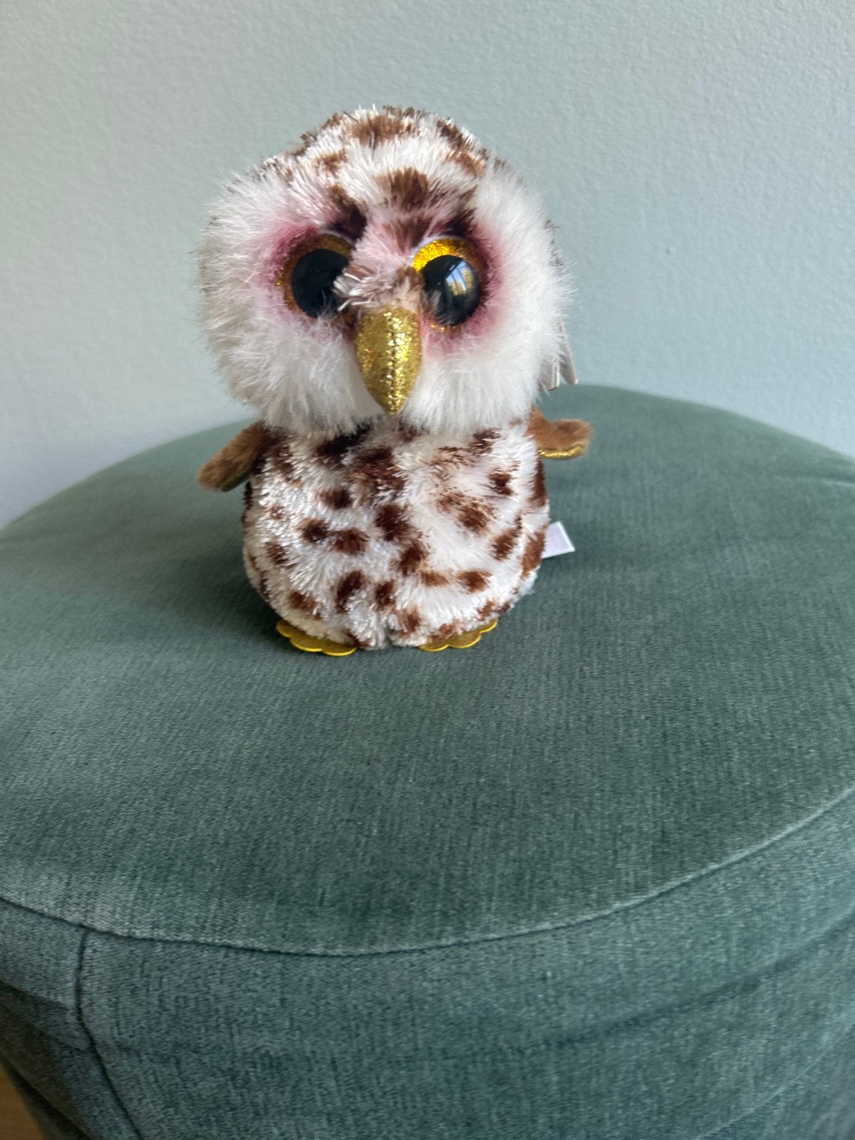 TY Beanie Boo Uil Whoopie Knuffel - Zo goed als nieuw, Ophalen, Overige karakters, Overige typen, Meerkleurig