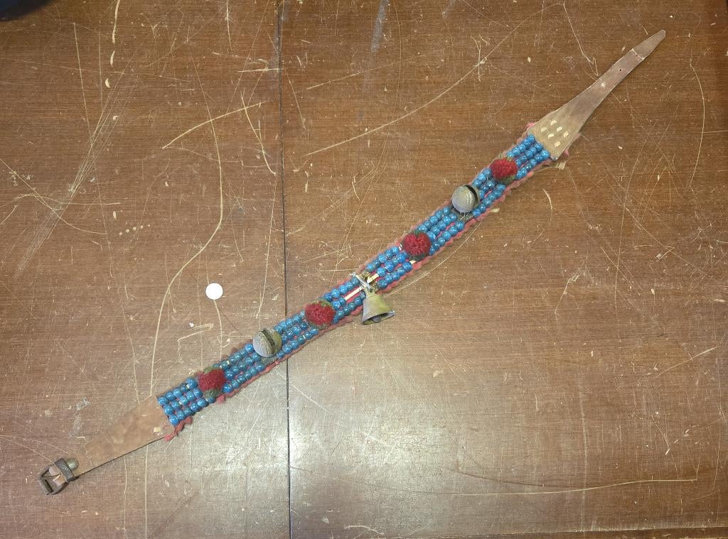 Antieke dierenriem dierenband halsband, Ophalen of Verzenden