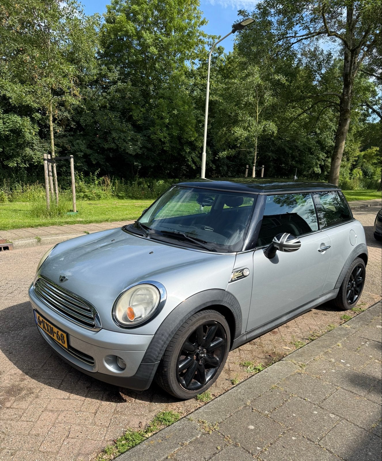 Mini 1.6 Cooper 2007 Grijs-zilver, Particulier, Zilver of Grijs, 1598 cc, Te koop