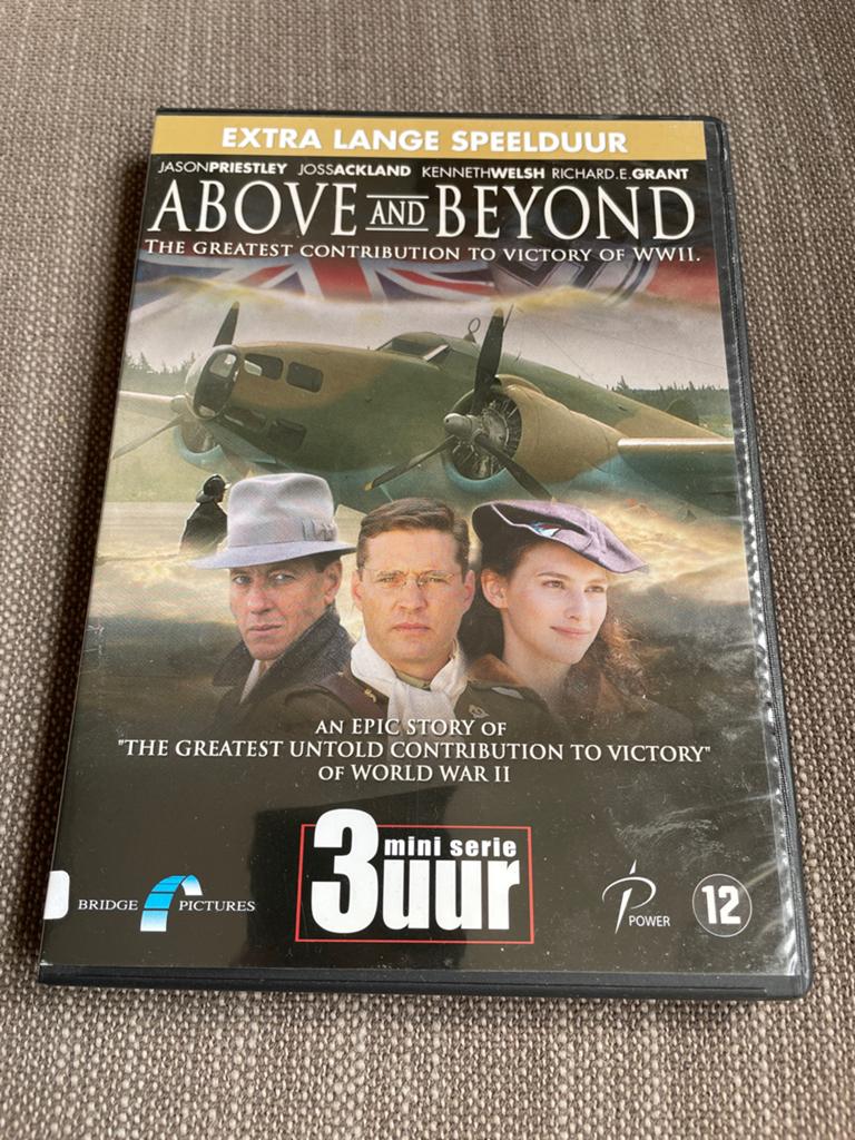 Above and Beyond - Mini Serie, Vanaf 12 jaar, Ophalen of Verzenden, Zo goed als nieuw, Overige genres