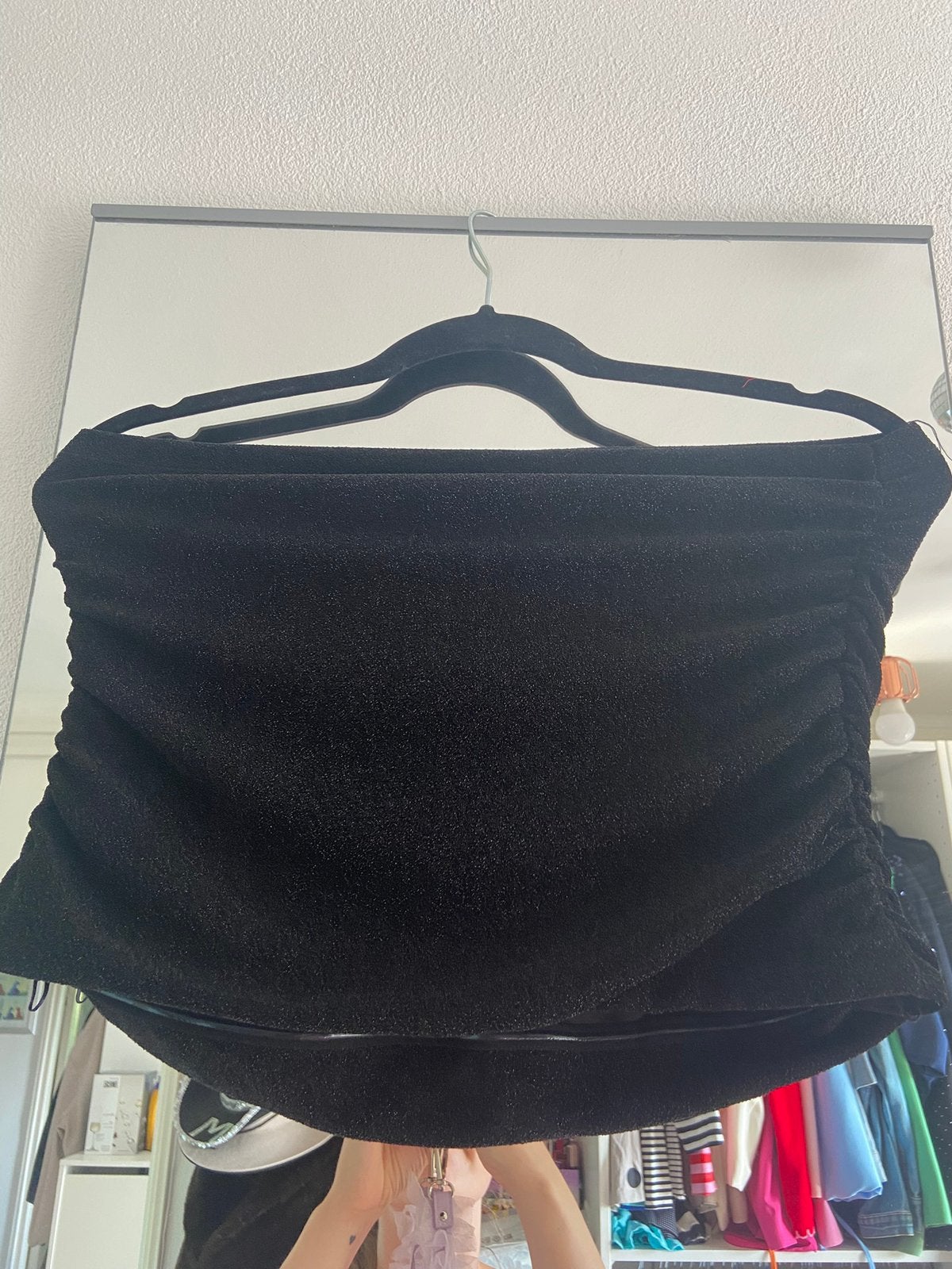 Tube top XL, Kleding | Dames, Verzenden, Zwart, Maat 42/44 (L), Zo goed als nieuw