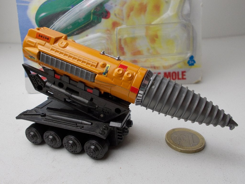 1993 Matchbox THE THUNDERBIRDS. THE MOLE I.z.g.st!, Ophalen of Verzenden, Zo goed als nieuw, Bus of Vrachtwagen, Matchbox