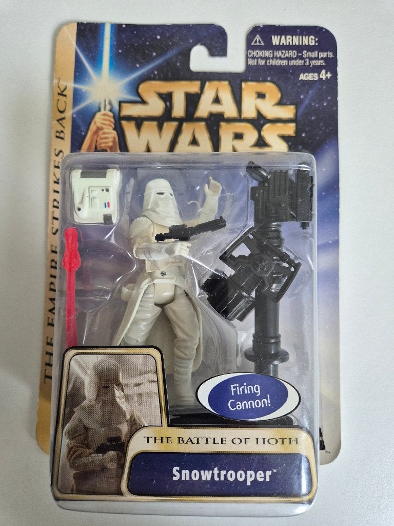Star Wars Saga 03-19 Snowtrooper with Firing Cannon, Ophalen of Verzenden, Nieuw, Actiefiguurtje
