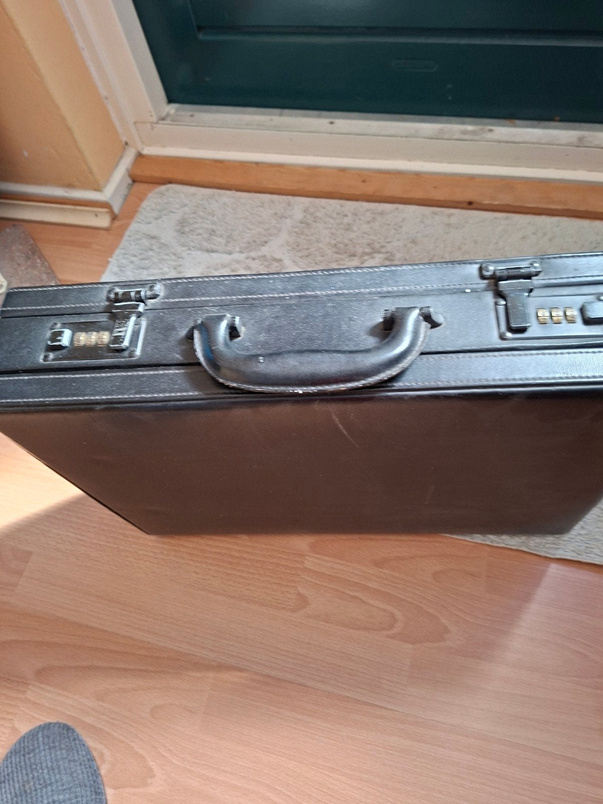 Een documentenkoffer., Overige materialen, Gebruikt, Slot, Minder dan 50 cm