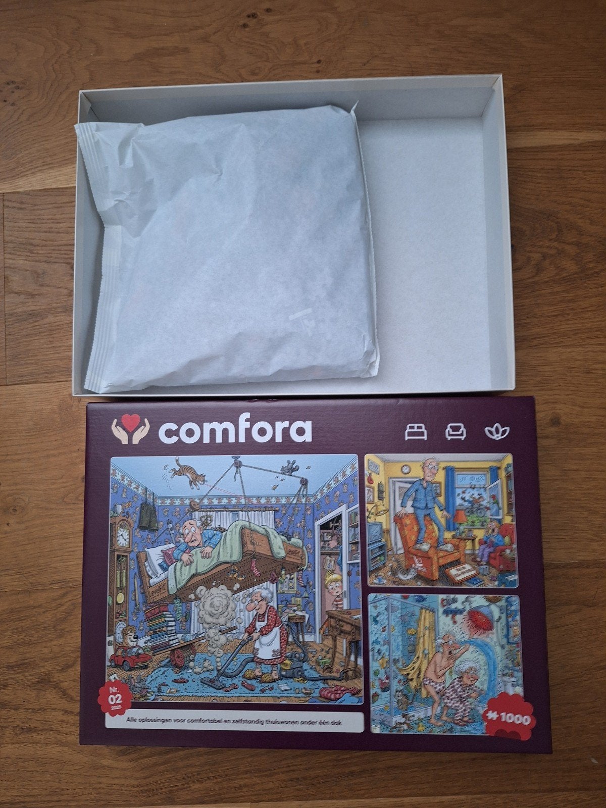 Comfora puzzel,  1000 st.  NIEUW, Ophalen of Verzenden, 500 t/m 1500 stukjes, Nieuw