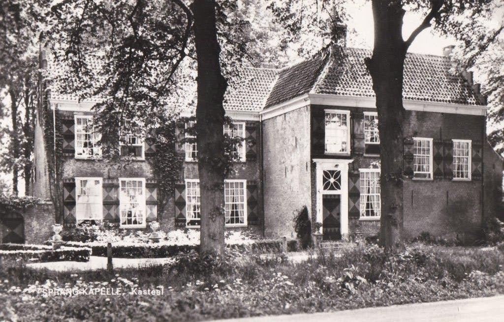 sprang capelle kasteel 1963, Ophalen of Verzenden, Voor 1920, Noord-Brabant