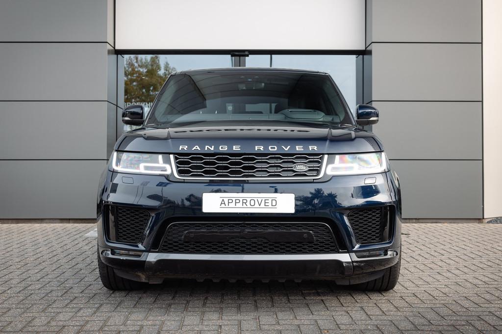 Land Rover Range Rover Sport P400e HSE Dynamic, Auto's, Gebruikt, Euro 6, Met garantie (alle), Blauw
